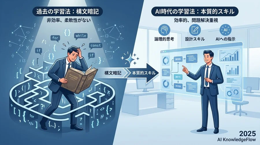 誤解①：プログラミング言語の「構文」を覚えることが上達の近道である - Section Image