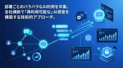 部門別AIユースケースを資産化する技術標準化・実装ロードマップ