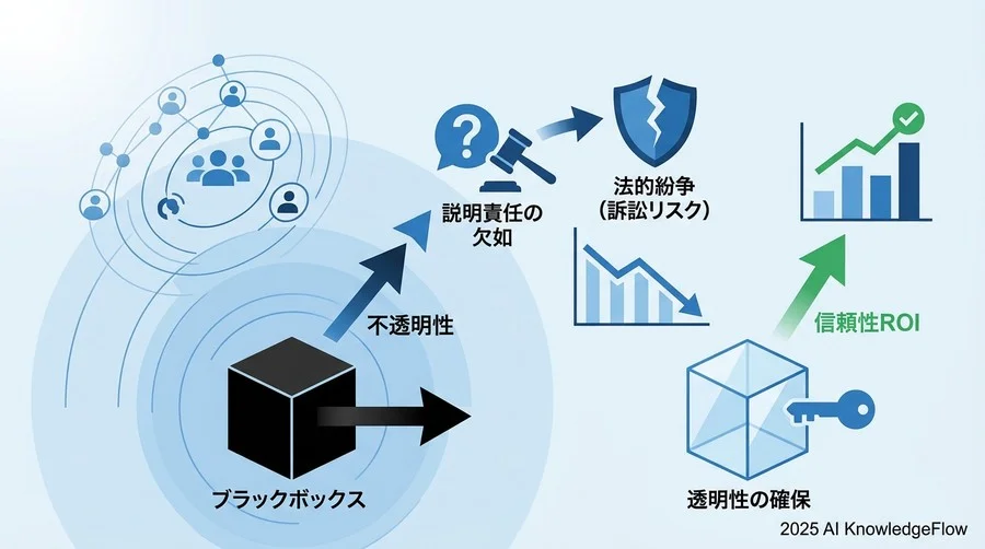 アルゴリズムの不透明性と説明責任：『ブラックボックス』が招く経済的損失 - Section Image