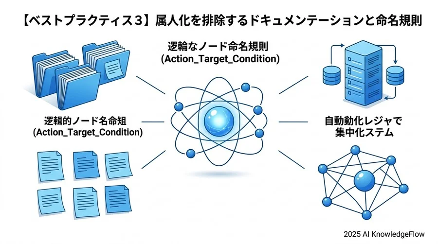 【ベストプラクティス3】属人化を排除するドキュメンテーションと命名規則 - Section Image 3
