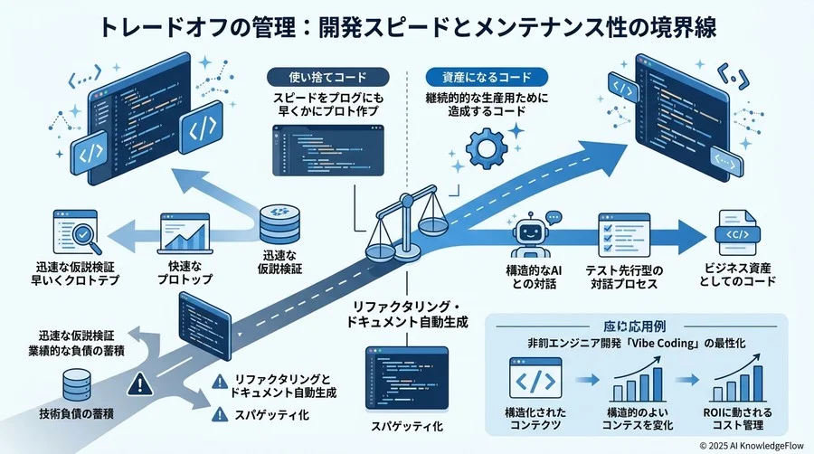 トレードオフの管理：開発スピードとメンテナンス性の境界線 - Section Image 3