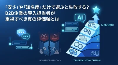 【法人向け】AI議事録ツールの選び方：知名度や安さで選ぶと失敗する？B2B企業が重視すべき真の評価基準