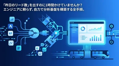 「昨日のリード数」集計に1時間かけていませんか？非エンジニア向けデータ分析自動化・自作ダッシュボード構築ガイド