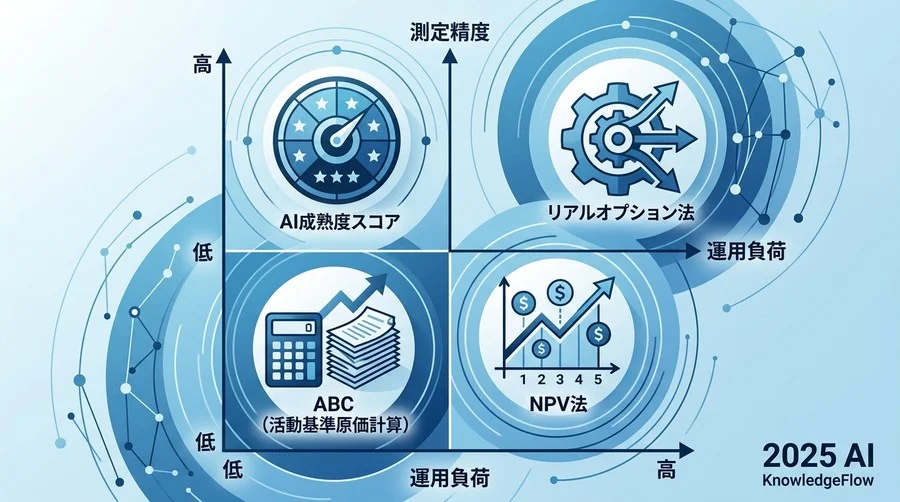 ベンチマーク：4つのROI測定フレームワークの客観的比較 - Section Image