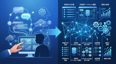 「体感」から「数値」による意思決定へ。プロンプトエンジニアリングの評価KPIと品質管理ガイド