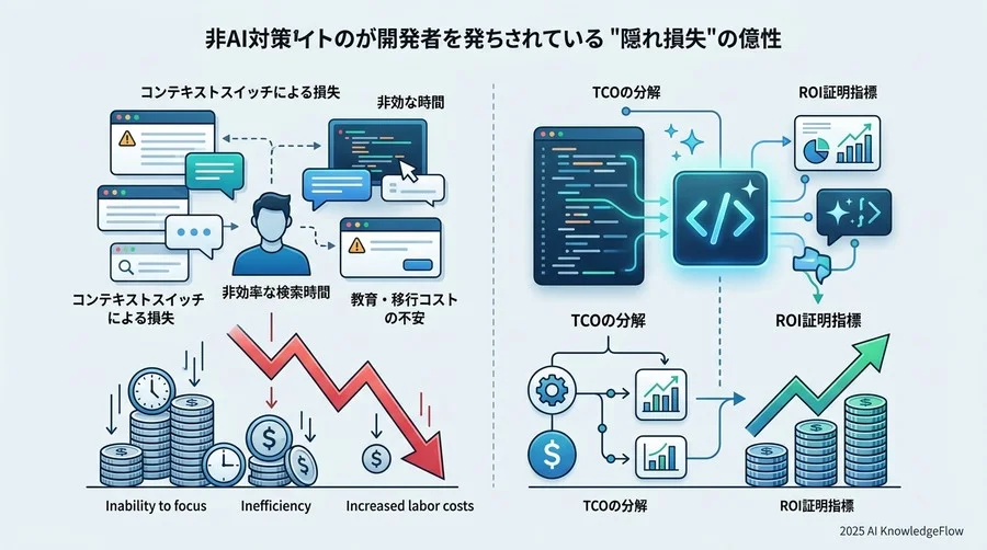 AI支援なしの開発現場で発生している「隠れた損失」の正体 - Section Image