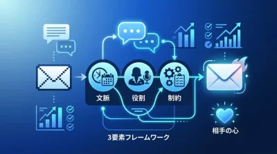 「AIの文章は冷たい」を卒業するB2Bメール作成チュートリアル：3要素で組むプロンプト実践アプローチ