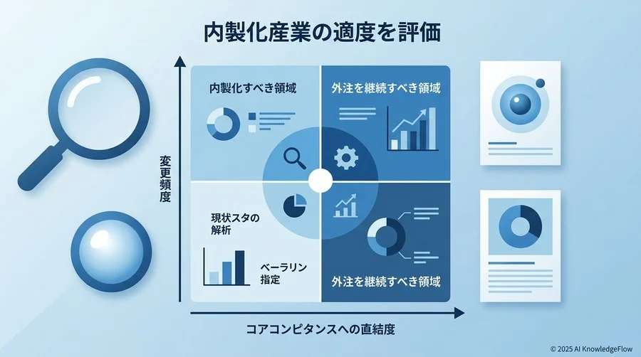 自社の「内製化適正」を診断する：現状分析とベースラインの策定 - Section Image