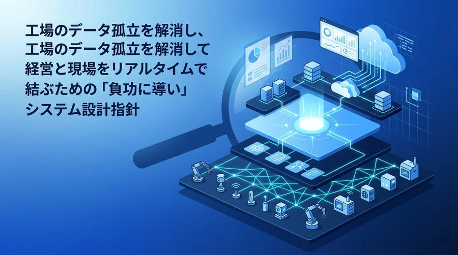 工場のデータ孤立を解消するOT/IT統合アーキテクチャ：製造業DXを成功に導くシステム設計の実践ガイド