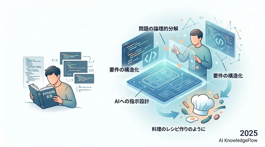 誤解①：「Pythonの文法を覚えること」が研修のゴールである - Section Image