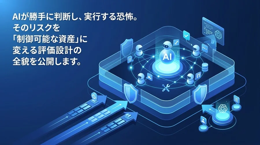 AIエージェント導入の壁を越える：自律型AIのガバナンスと評価フレームワーク実践ガイド