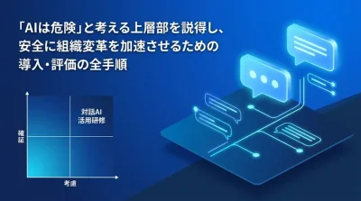 対話型AI研修の稟議を通す完全マニュアル：保守的組織の壁を越える論理と導入ステップ