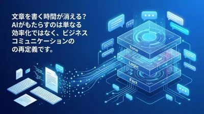 AI時代の文章作成は「執筆」から「意図の設計」へ：ビジネスコミュニケーション再定義ガイド