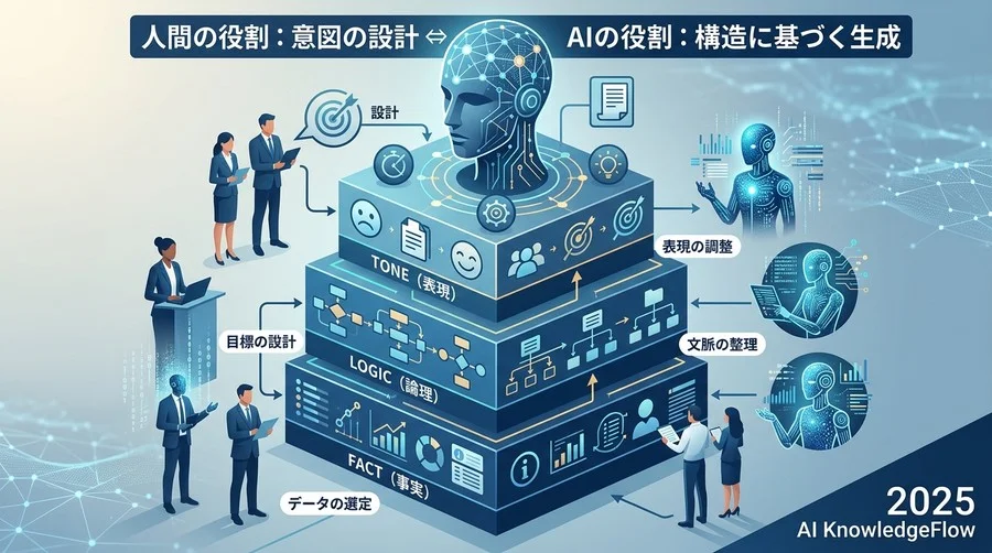 コミュニケーションのメカニズム：意志を構造化する3つのレイヤー - Section Image