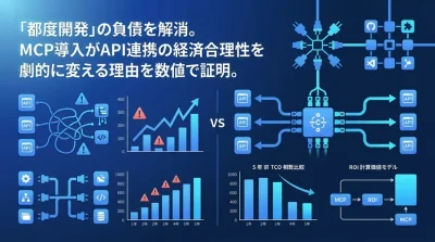 「都度開発」の負債を解消するAPI×MCP連携設計：ROI比較シミュレーション