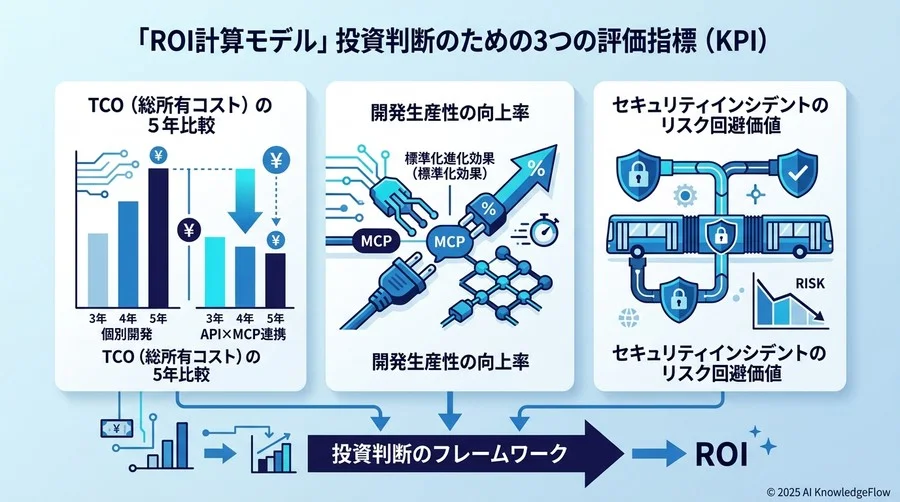 【ROI計算モデル】投資判断のための3つの評価指標（KPI） - Section Image
