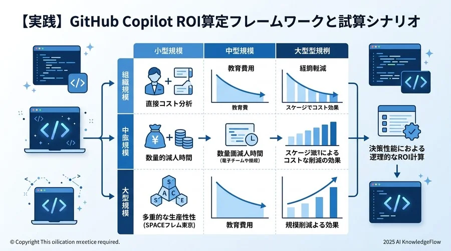【実践】GitHub Copilot ROI算定フレームワークと試算シナリオ - Section Image