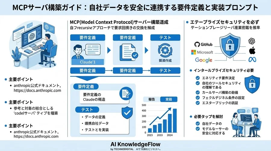 MCPサーバ構築ガイド：自社データを安全に連携する要件定義と実装プロンプト - Conclusion Image