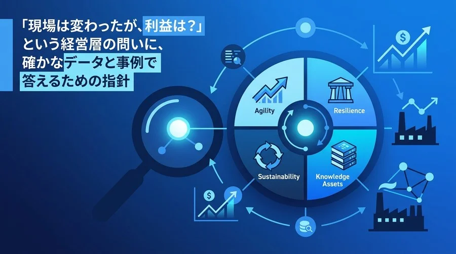 製造業DXの投資対効果を証明する：経営層を納得させる4つの戦略的KPIと成果可視化の実践アプローチ