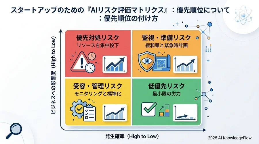 スタートアップのための「AIリスク評価マトリクス」：優先順位の付け方 - Section Image 3