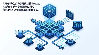 APIをAIの『技能』に変えるMCP実装ガイド：LLMが迷わないスキーマ設計と連携手法