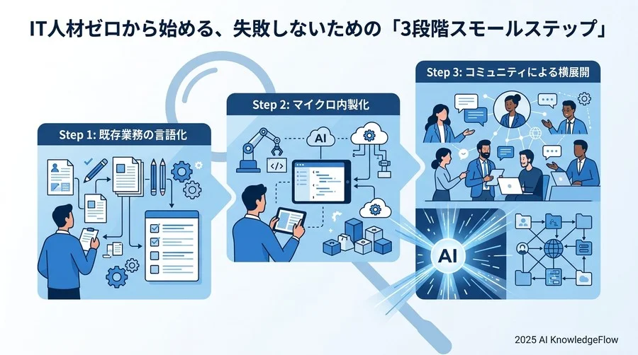 「専門知識なしの内製化は危険ではないか？」という懸念への直接回答 - Section Image 3