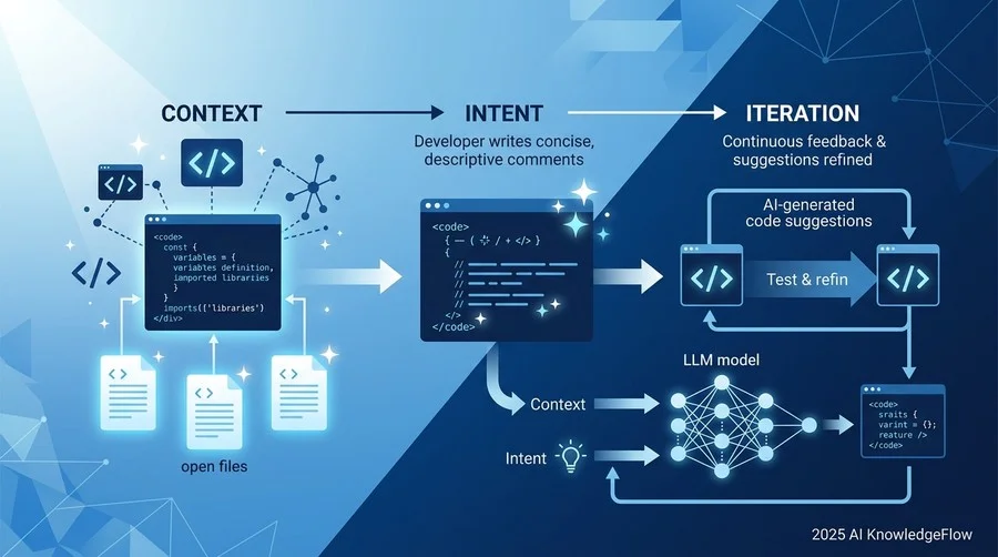 Copilotの精度を決定づける3つの基本原則：Context, Intent, Iteration - Section Image