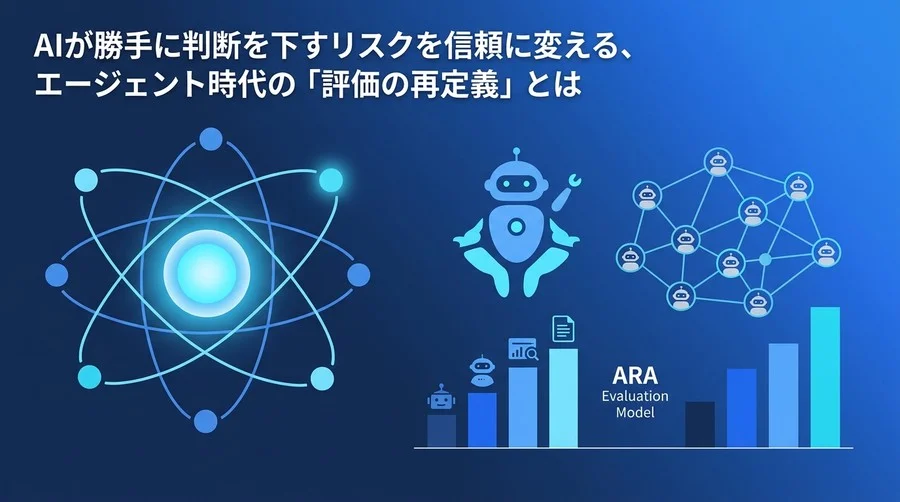 自律型AIの暴走を防ぐガバナンス戦略：エージェント時代の「ARA評価モデル」とリスク管理