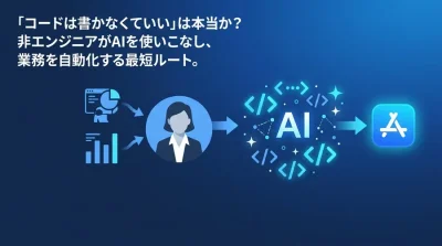 「コードは書かなくていい」は本当か？非エンジニアがAIで業務ツールを自作する『バイブコーディング』実践ガイド