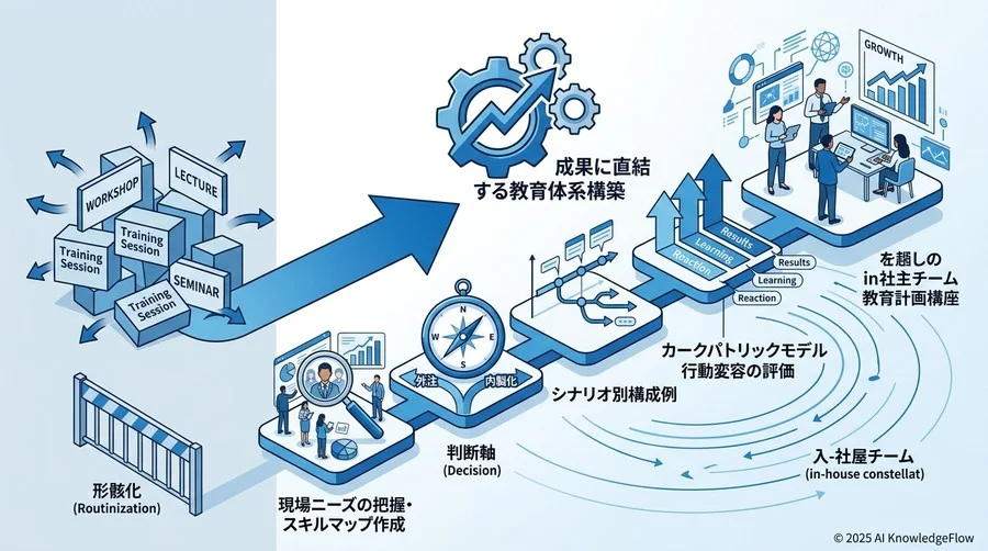 【実践】成果を可視化するカリキュラム設計の5段階プロセス - Section Image