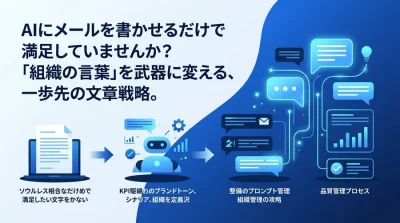 AI文章作成を組織の武器に変える、B2Bコミュニケーション戦略と品質管理