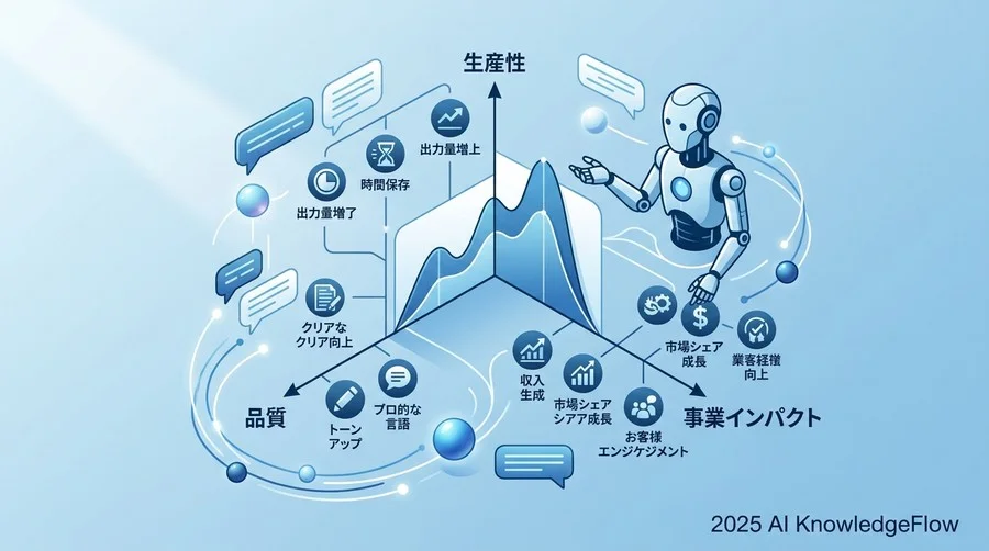 文章作成AIの価値を最大化する「3軸評価フレームワーク」 - Section Image