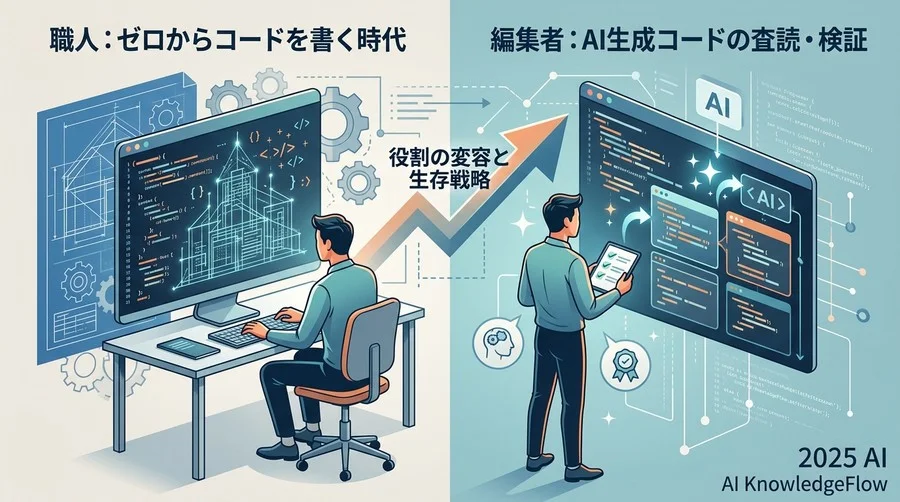 エンジニアのアイデンティティ変容：『職人』から『編集者』へ - Section Image
