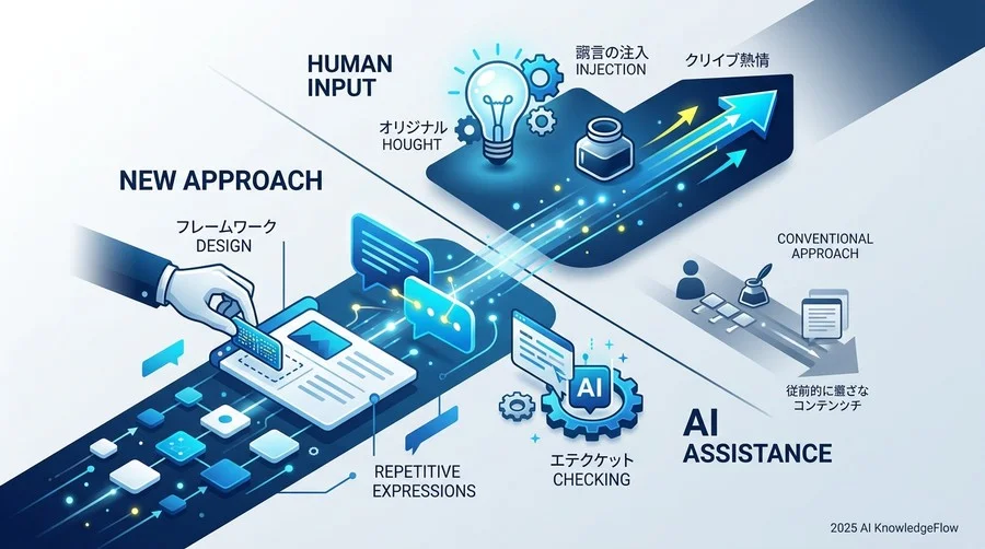 常識3：「人間味」はAIに生成させるのではなく、AIに「保護」させる - Section Image