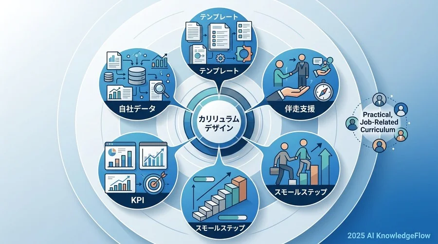失敗リスクを最小化する「実務直結型カリキュラム」5つの構成要素 - Section Image