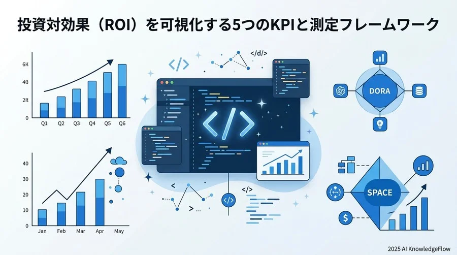 投資対効果（ROI）を可視化する5つのKPIと測定フレームワーク - Section Image