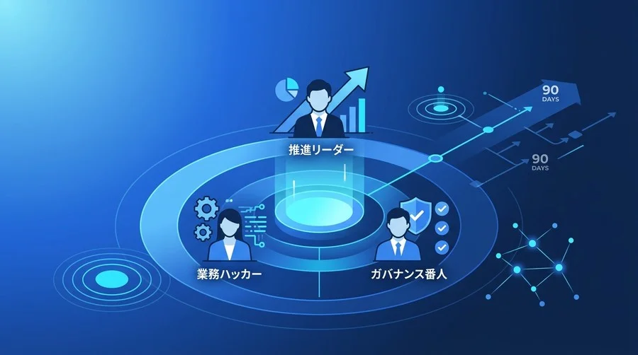 技術者ゼロから始めるAI内製化実践アプローチ：外注依存を脱却する「コアチーム」構築と90日間ロードマップ