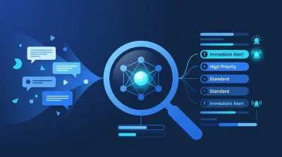 サービス業のAI活用：Pythonで実装する感情分析とクレーム即時検知の優先順位判定フロー