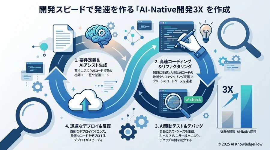 【ユースケース2】開発速度を3倍にする「AI-Nativeな開発プロセス」の構築 - Section Image