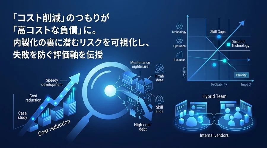 コスト削減のつもりが高コストな負債に。中堅中小企業がAI内製化で直面するリスクと実践的評価アプローチ