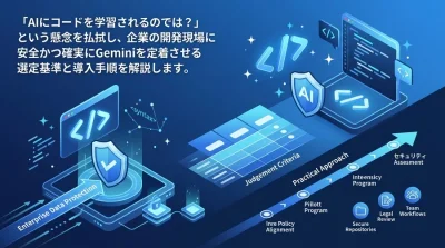 Gemini Code Assist導入ガイド｜判断基準と実践アプローチでセキュリティ懸念を解消