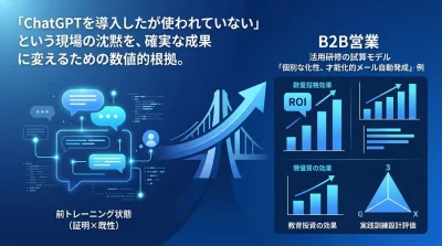 対話型AI活用研修のROI測定：B2B営業の現場を劇的に変える教育投資の証明