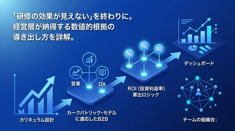 人的資本経営で成果を出す研修カリキュラム設計｜ROI算出とKPI設定の考え方