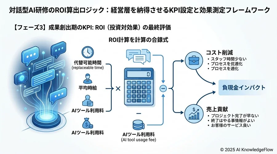 【フェーズ3】成果創出期のKPI：ROI（投資対効果）の最終評価 - Section Image 3