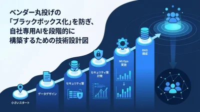 ベンダー依存からの脱却！中堅企業のためのAI内製化ロードマップとRAG基盤のアーキテクチャ設計指南