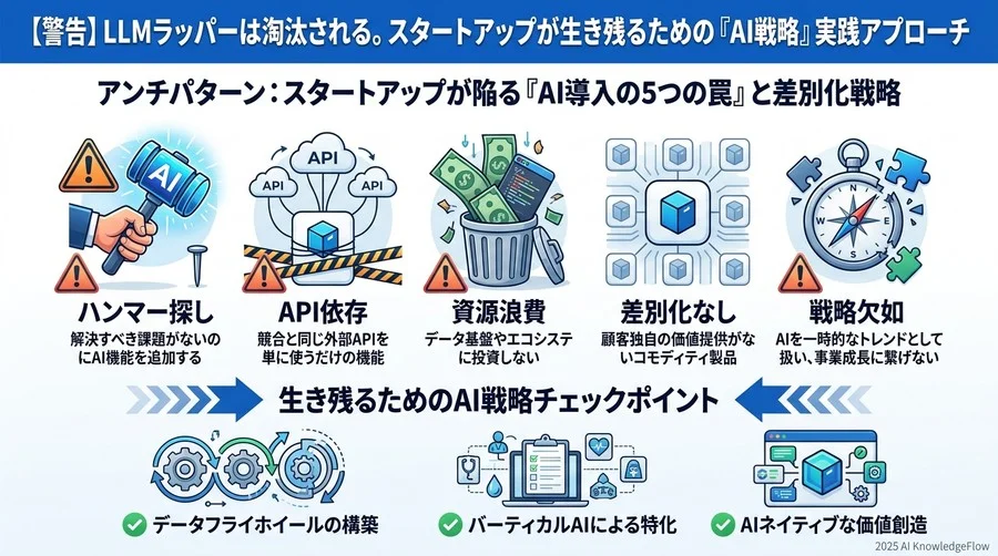 アンチパターン：スタートアップが陥る「AI導入の5つの罠」 - Section Image 3