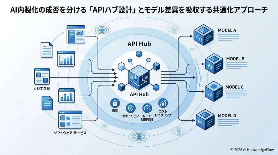 AI内製化におけるAPIハブ設計の目的と全体像 - Section Image