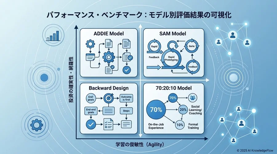 パフォーマンス・ベンチマーク：モデル別評価結果の可視化 - Section Image