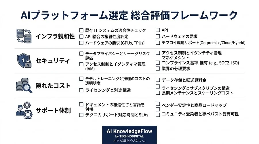 「うちの部署でAIは何ができる？」部門別AIユースケースと主要ツール徹底比較ガイド - Conclusion Image