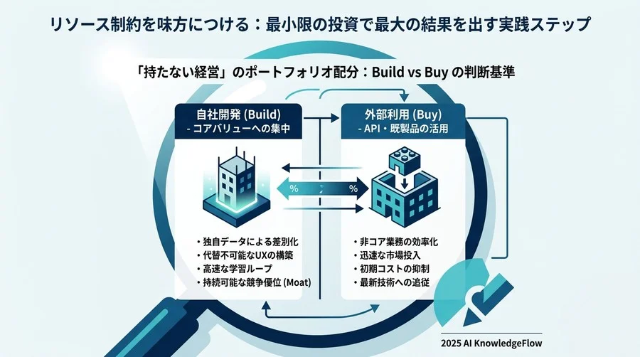 リソース制約を味方につける：最小限の投資で最大の結果を出す実践ステップ - Section Image 3